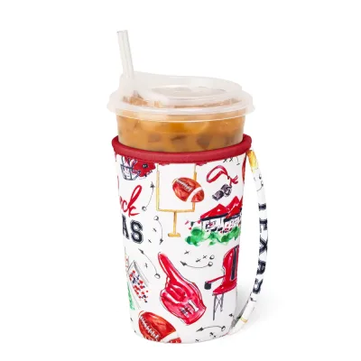 Tailgates in Lubbock Medium Iced Cup Coolie