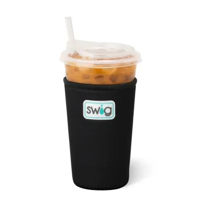 Black Medium Iced Cup Coolie