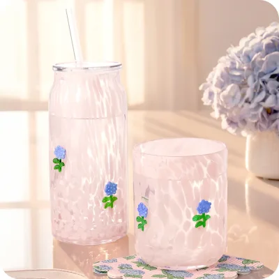Hydrangeas Charm Glass 23oz