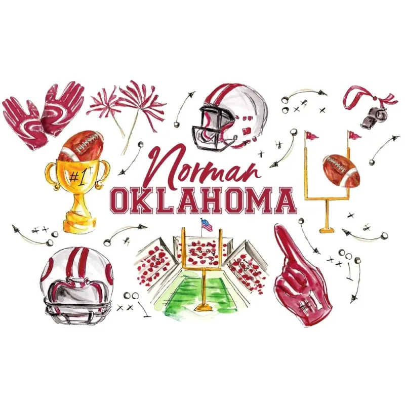 Tailgates in Norman Frost Flex Cup 20oz (8개 세트)