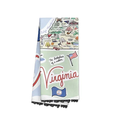Virginia Tea Towel