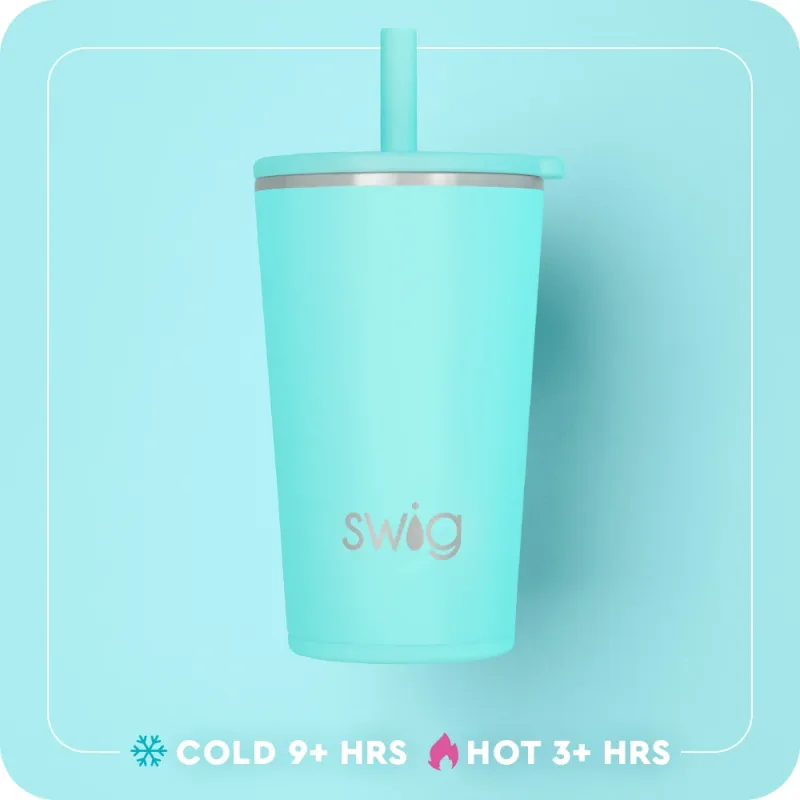 Ghost Check 파티 컵 시퍼 14oz