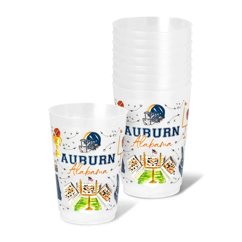 Tailgates in Auburn Frost Flex Cup 20oz (8개 세트)