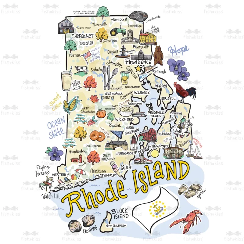 Rhode Island Mega Mug 40oz