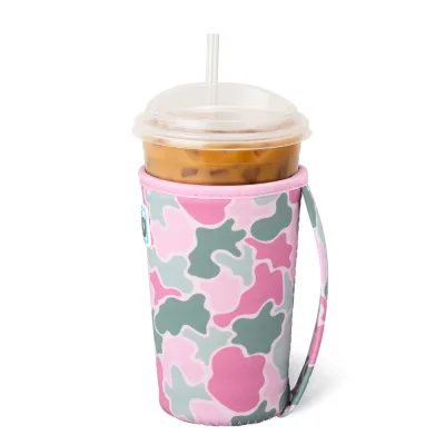 Blushing Camo Medium Iced Cup Coolie