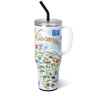 Wisconsin Mega Mug 40oz