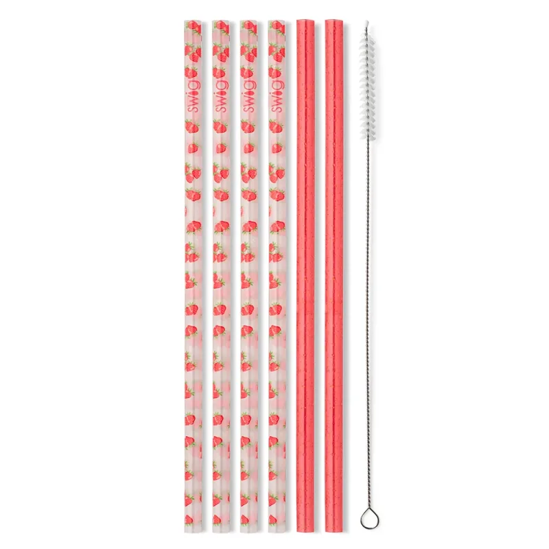 Set de pailles réutilisables Strawberry Shortcake