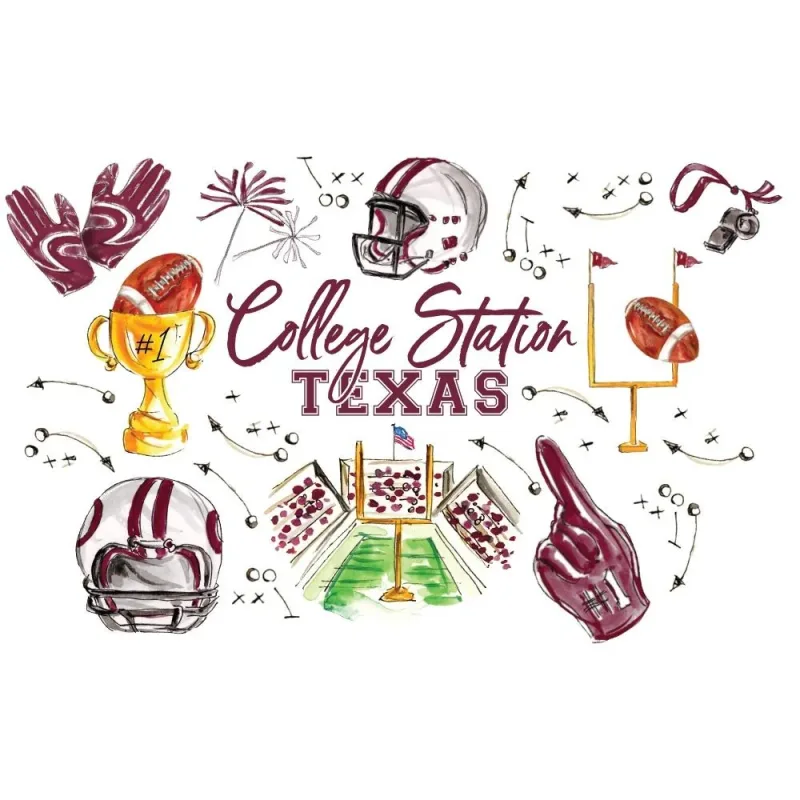 Tailgates in College Station Frost Flex Cup 20oz (8개 세트)