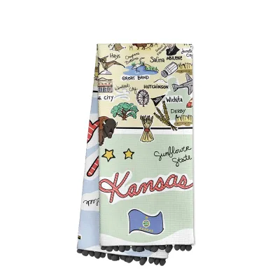 Kansas Tea Towel