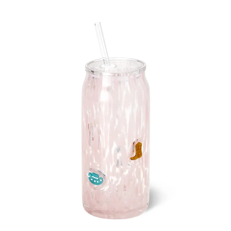 Giddy Up Charm Glass 23oz