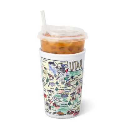 Utah Medium Iced Cup Coolie