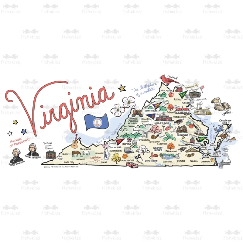 Virginia Medium Iced Cup Coolie