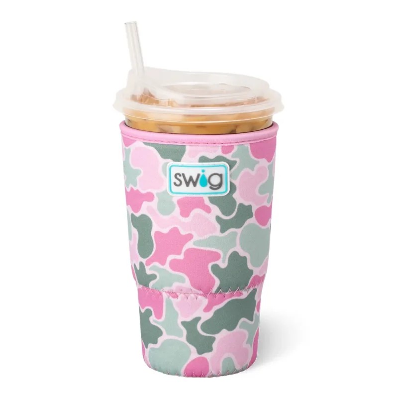 Blushing Camo Large Iced Cup Coolie
