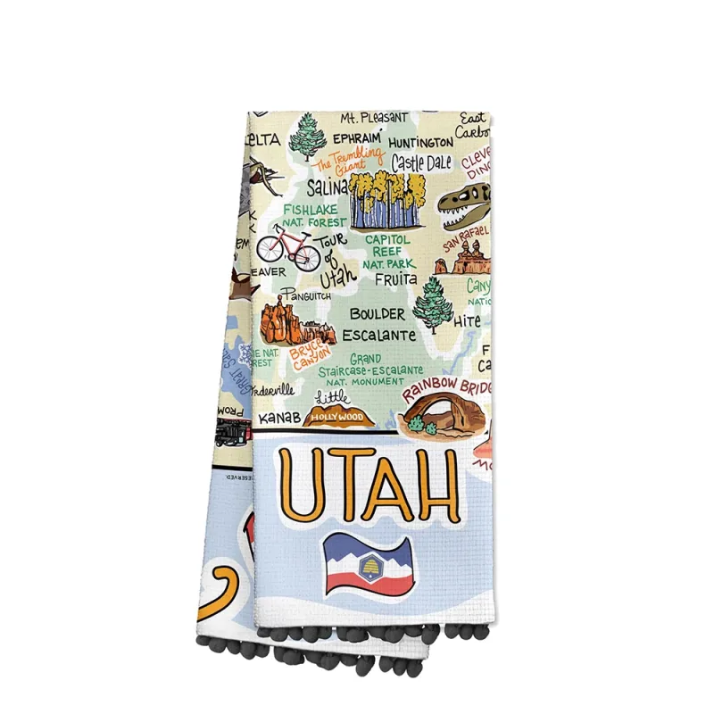 Utah Tea Towel