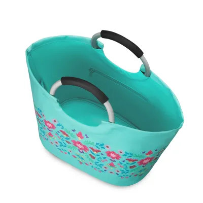 Bolsa tote Loopi Flora Azul