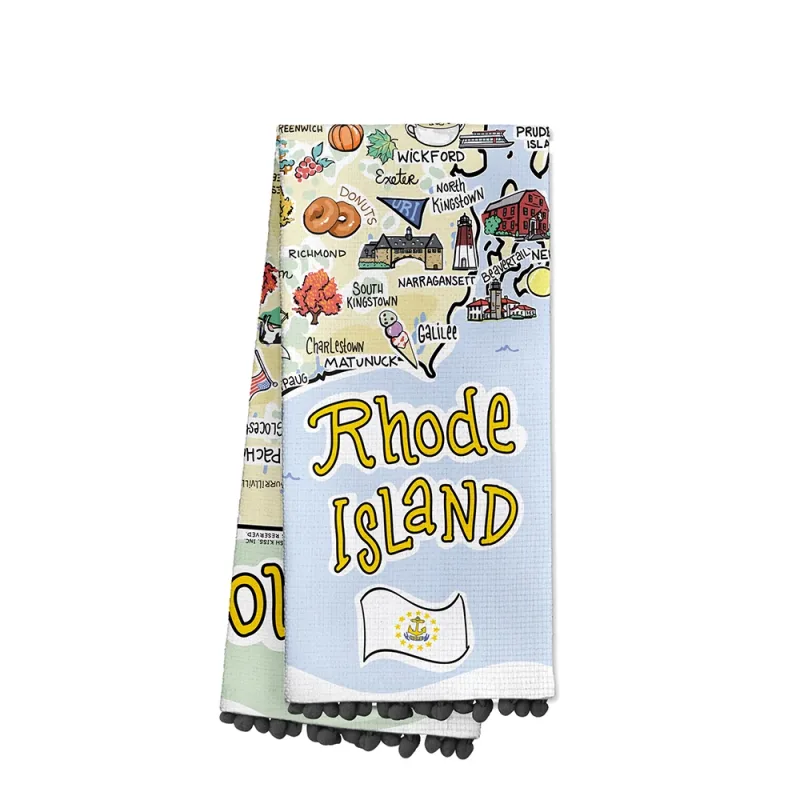 Rhode Island Tea Towel