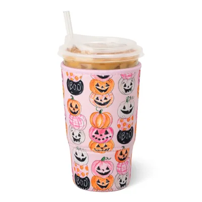 Pumpkin Stacks Large Iced Cup Coolie