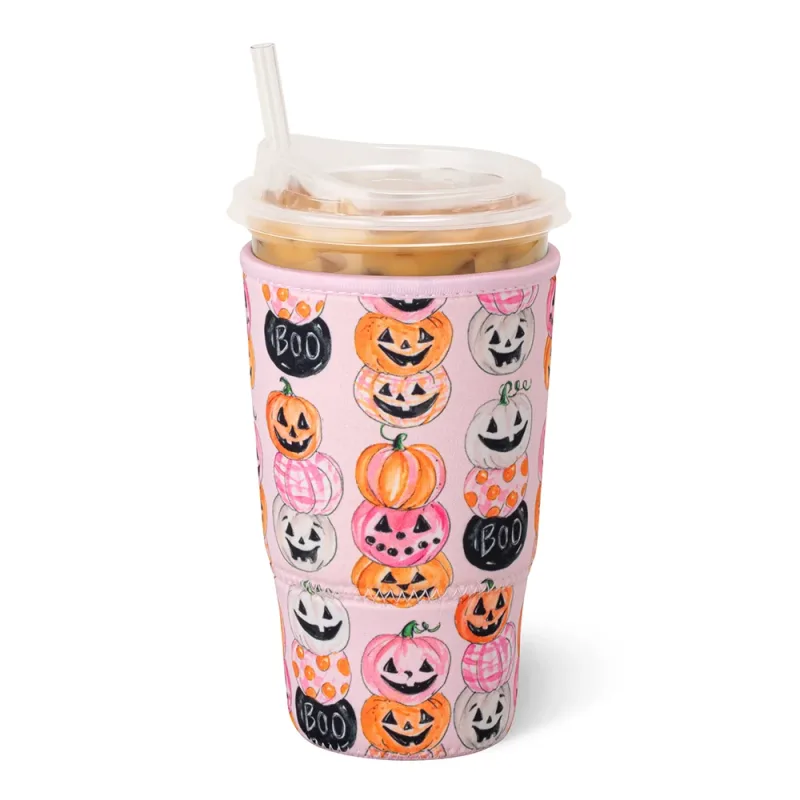 Pumpkin Stacks Large Iced Cup Coolie