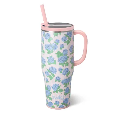 Taza Mega Hydrangeas 40oz