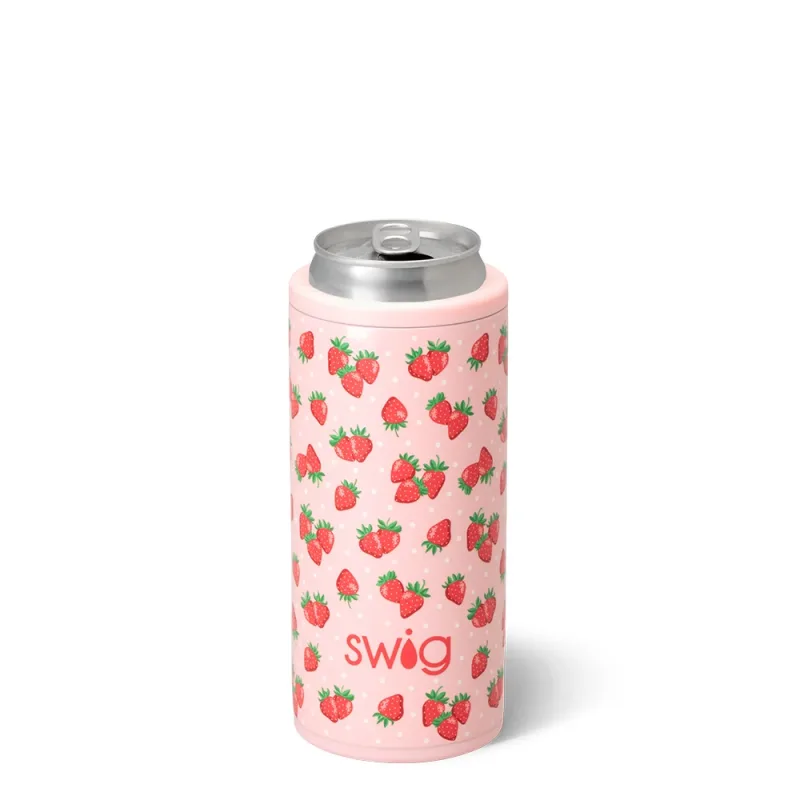 Strawberry Shortcake 스키니 캔 쿨러 12oz