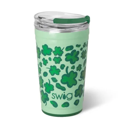 Party Cup Lucky Leopard 24oz