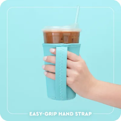 Pumpkin Stacks Medium Iced Cup Coolie