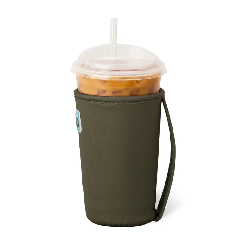 Olive Medium Iced Cup Coolie