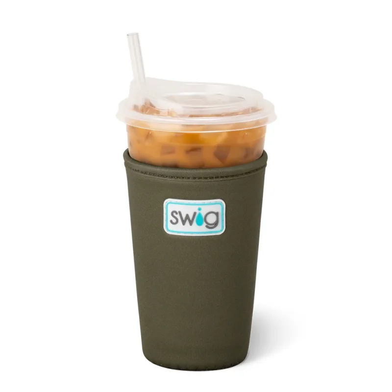 Olive Medium Iced Cup Coolie