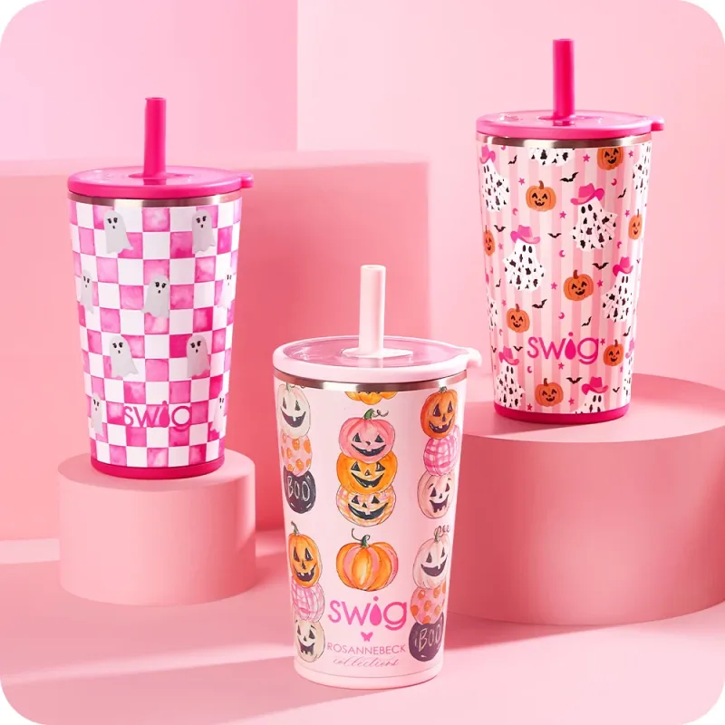 Pumpkin Stacks Party Cup Sipper 14oz